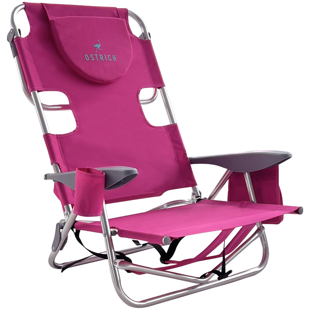 *PRESALE* Ostrich Deluxe On Your Back Chair with Cooler Bag - Aluminum