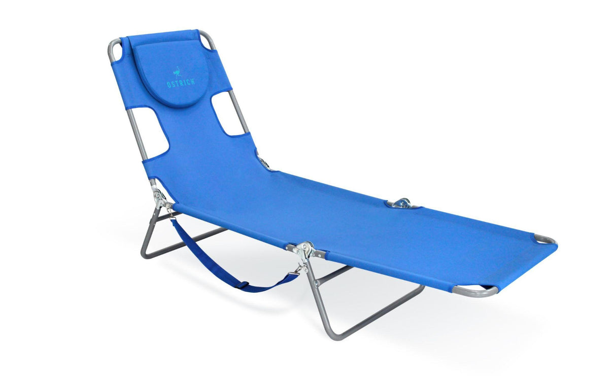 Ostrich Chaise Lounge