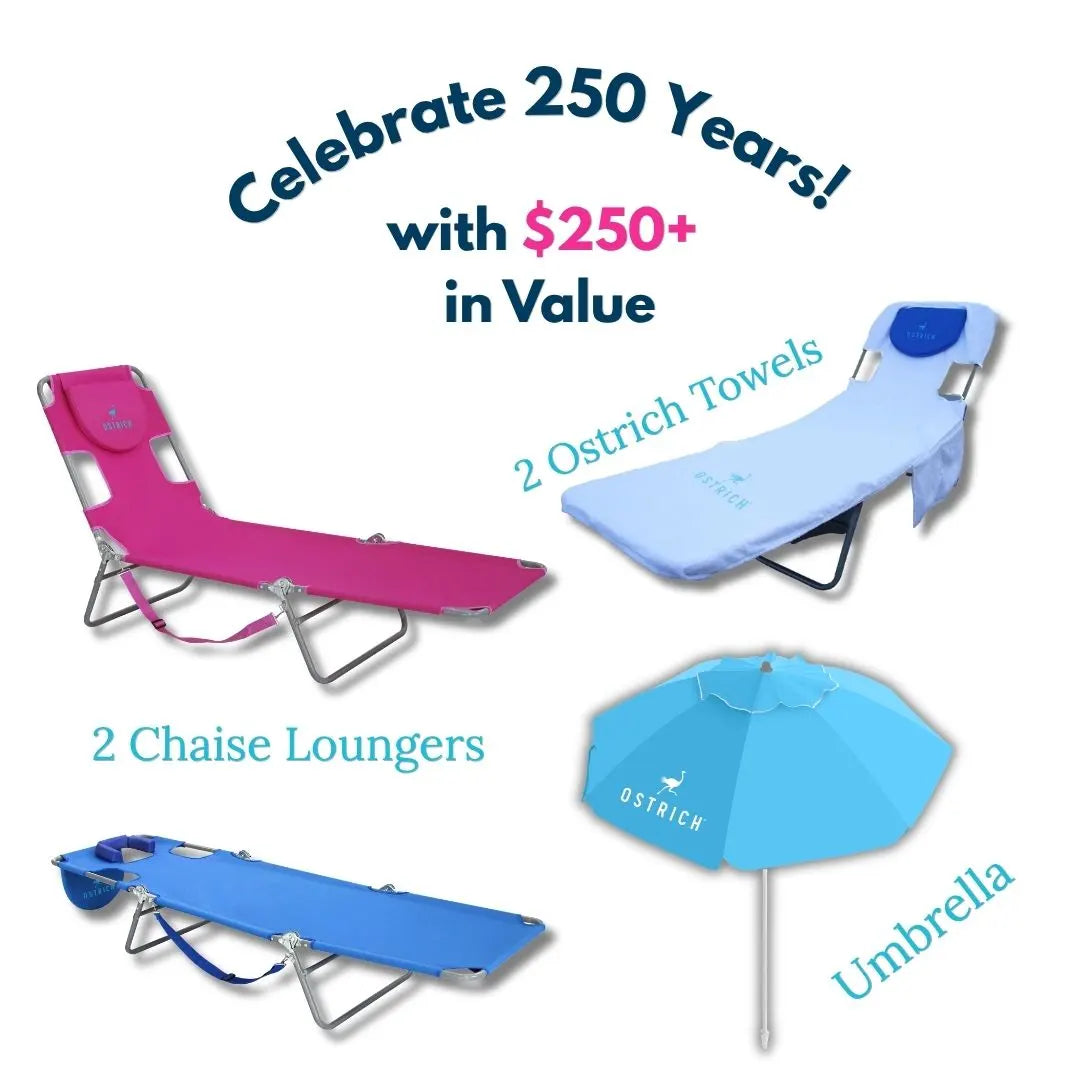 250th Anniversary Chaise Bundle