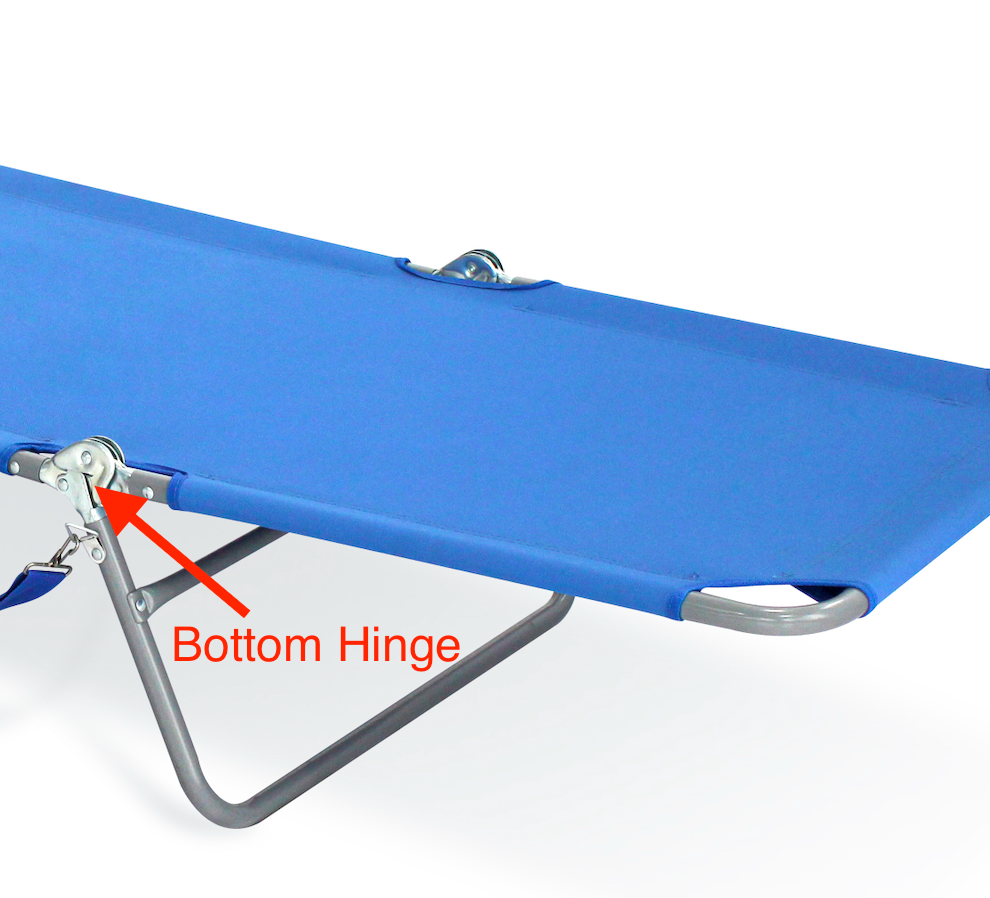 Chaise Lounge Hinge Replacement Sets