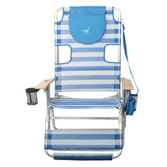 Ostrich 16in altitude 3n1 beach chair & discount lounger