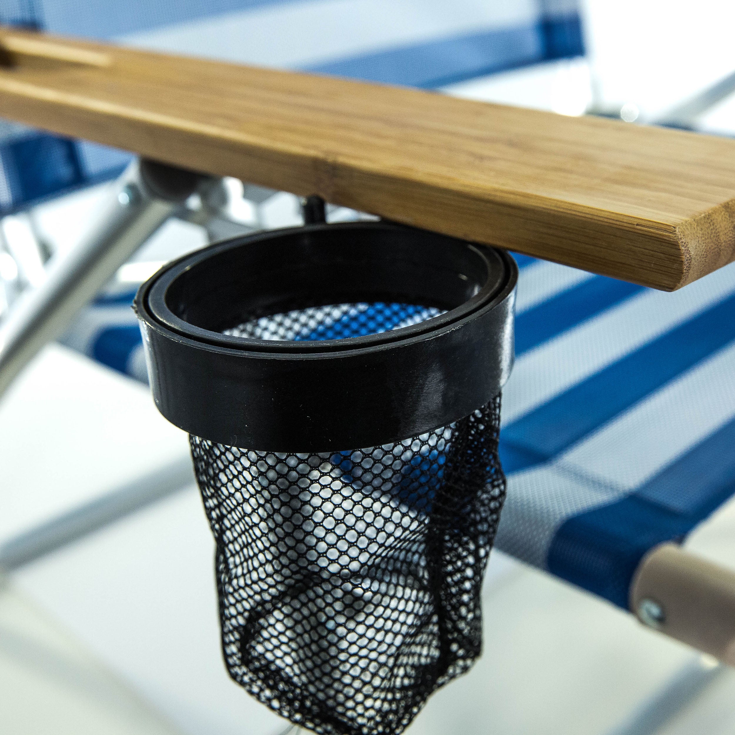 Beach chair drink holder sale